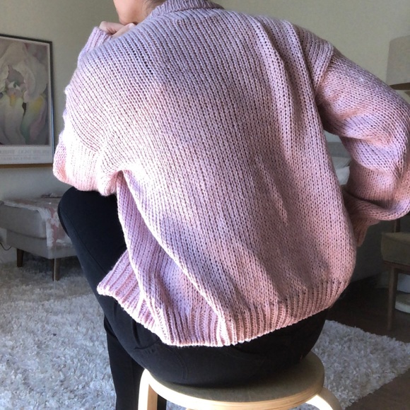 Vintage scalloped floral cardigan - Picture 4 of 9